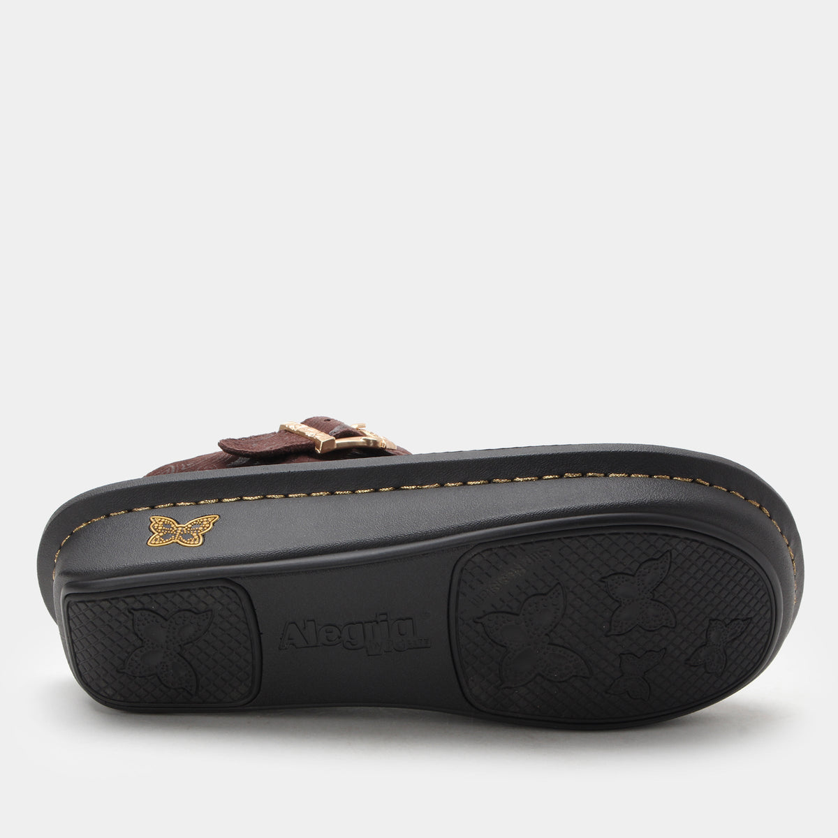 Alegria Classic Swirling Brown Shoe