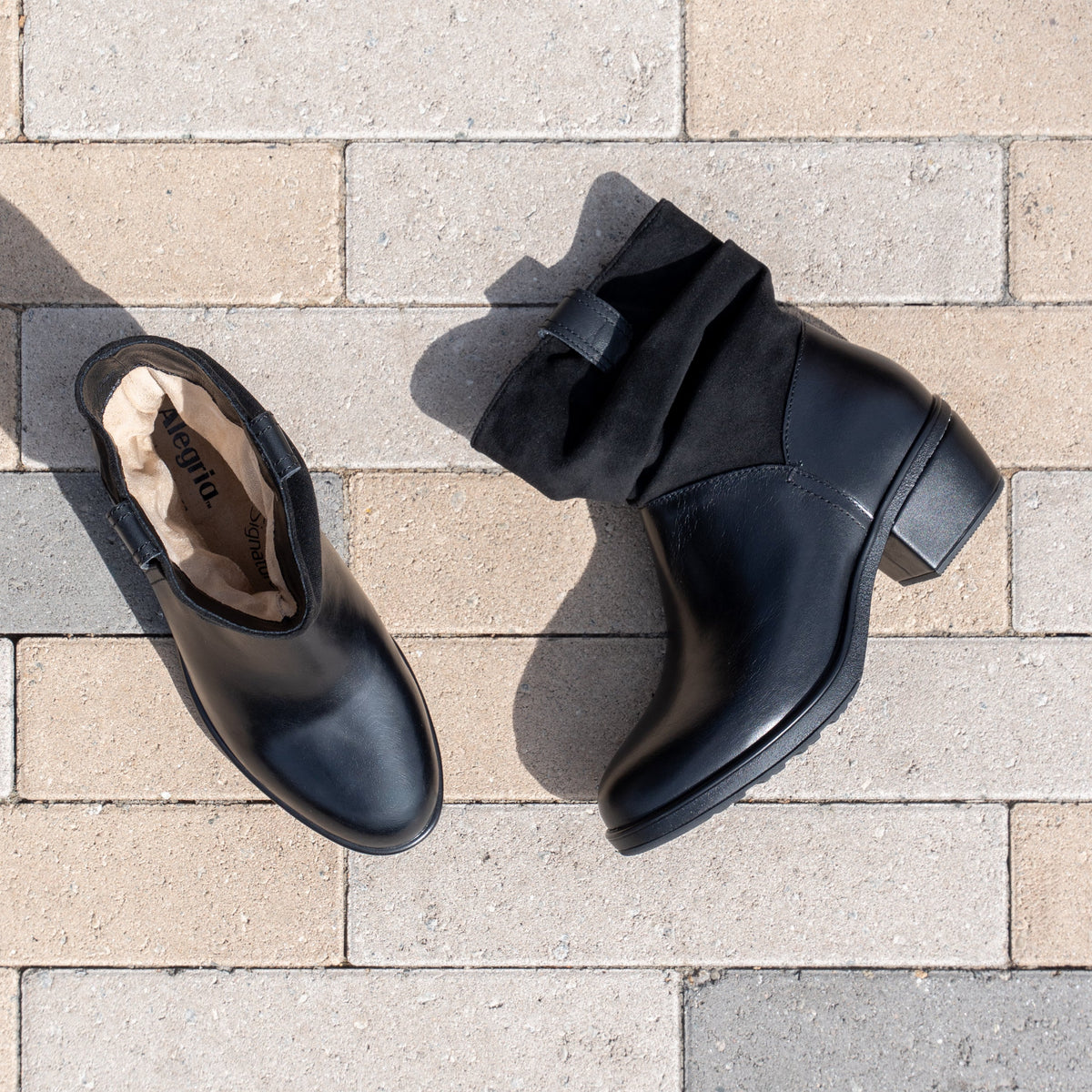 Alegria Whitley Black Boot