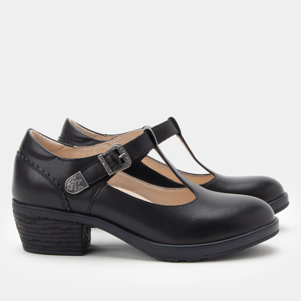 Alegria Winslett Smoked Black Shoe