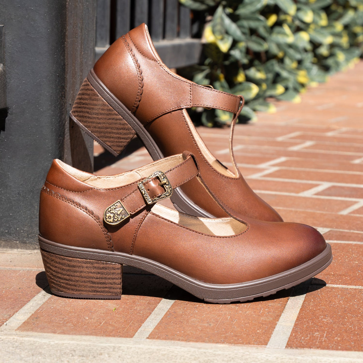 Alegria Winslett Chestnut Shoe