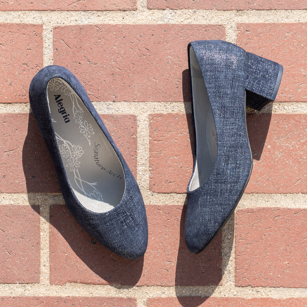 Alegria Lisah Tailored Navy Shoe