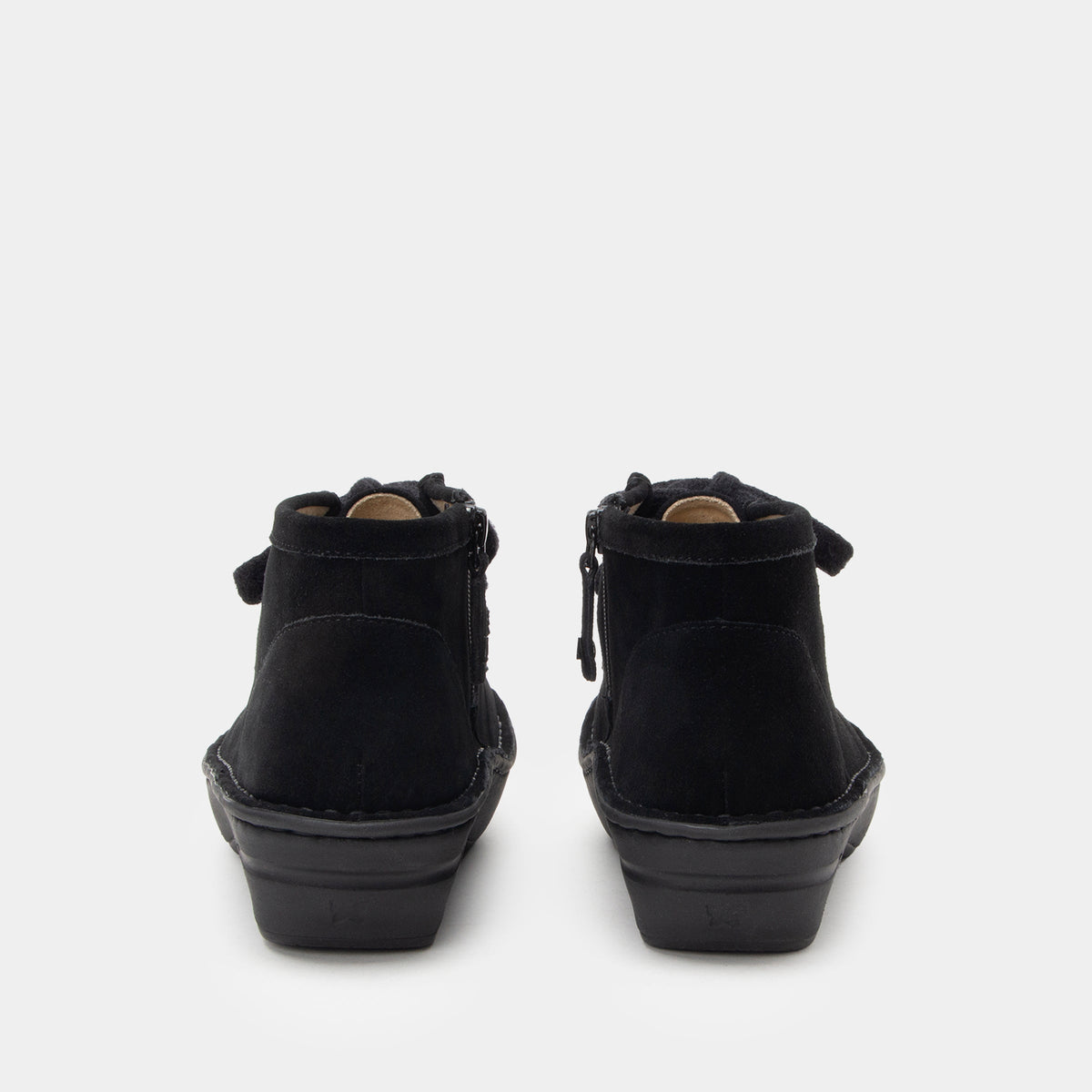 Alegria Fae Black Suede Boot