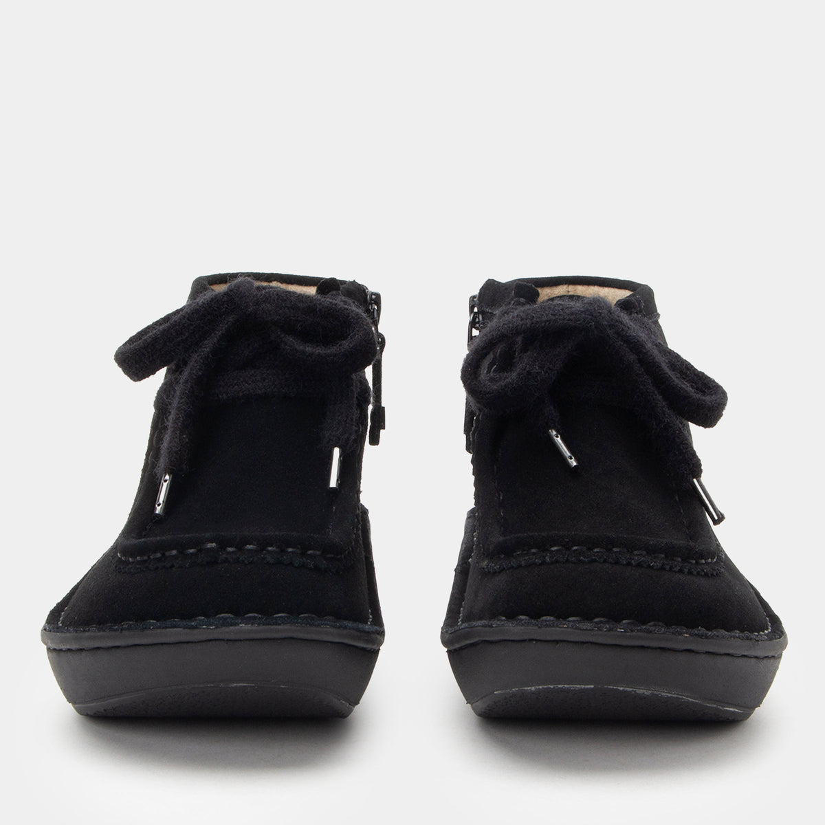 Alegria Fae Black Suede Boot