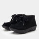 black suede boot