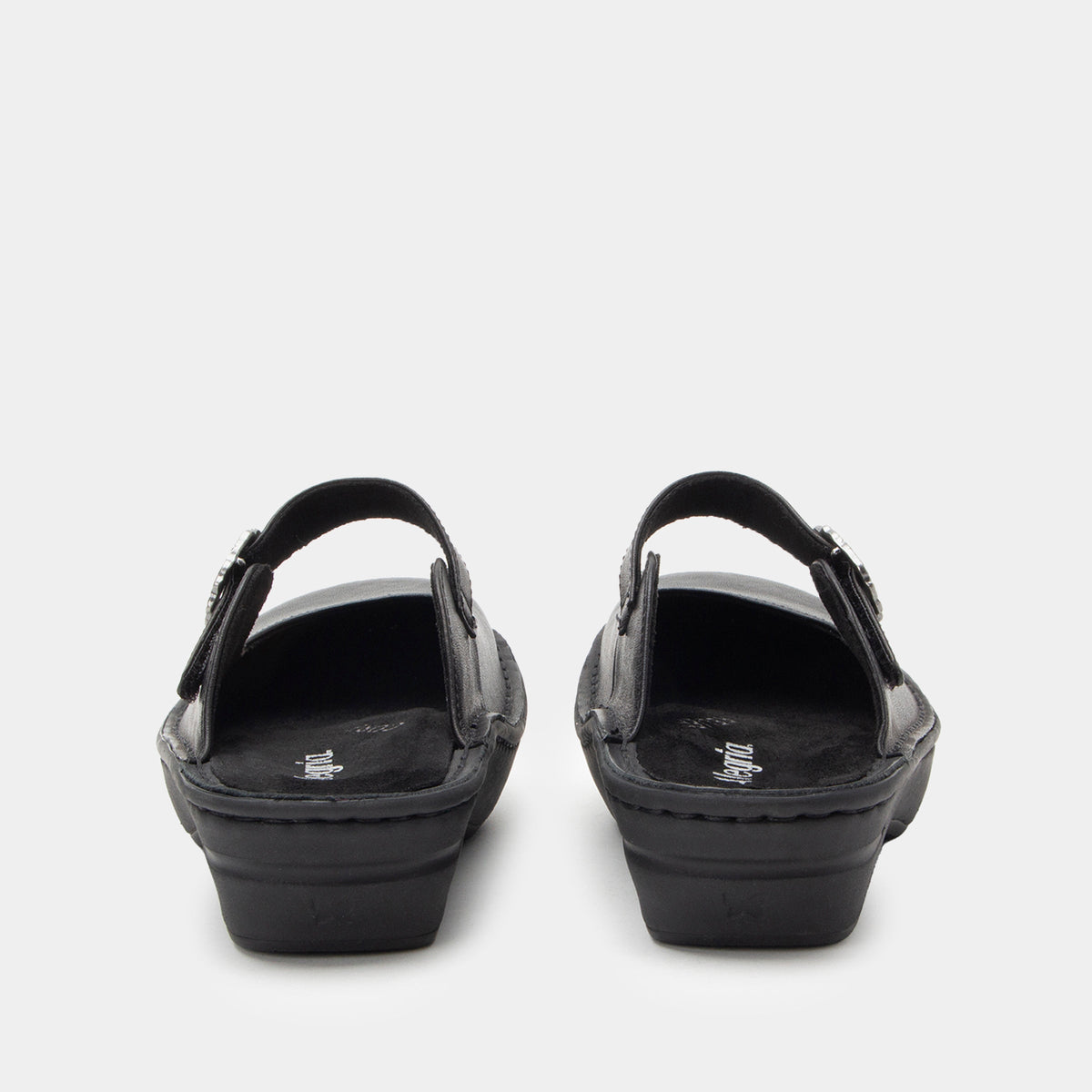 Alegria Fabel Washed Black Shoe