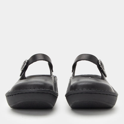 Alegria Fabel Washed Black Shoe