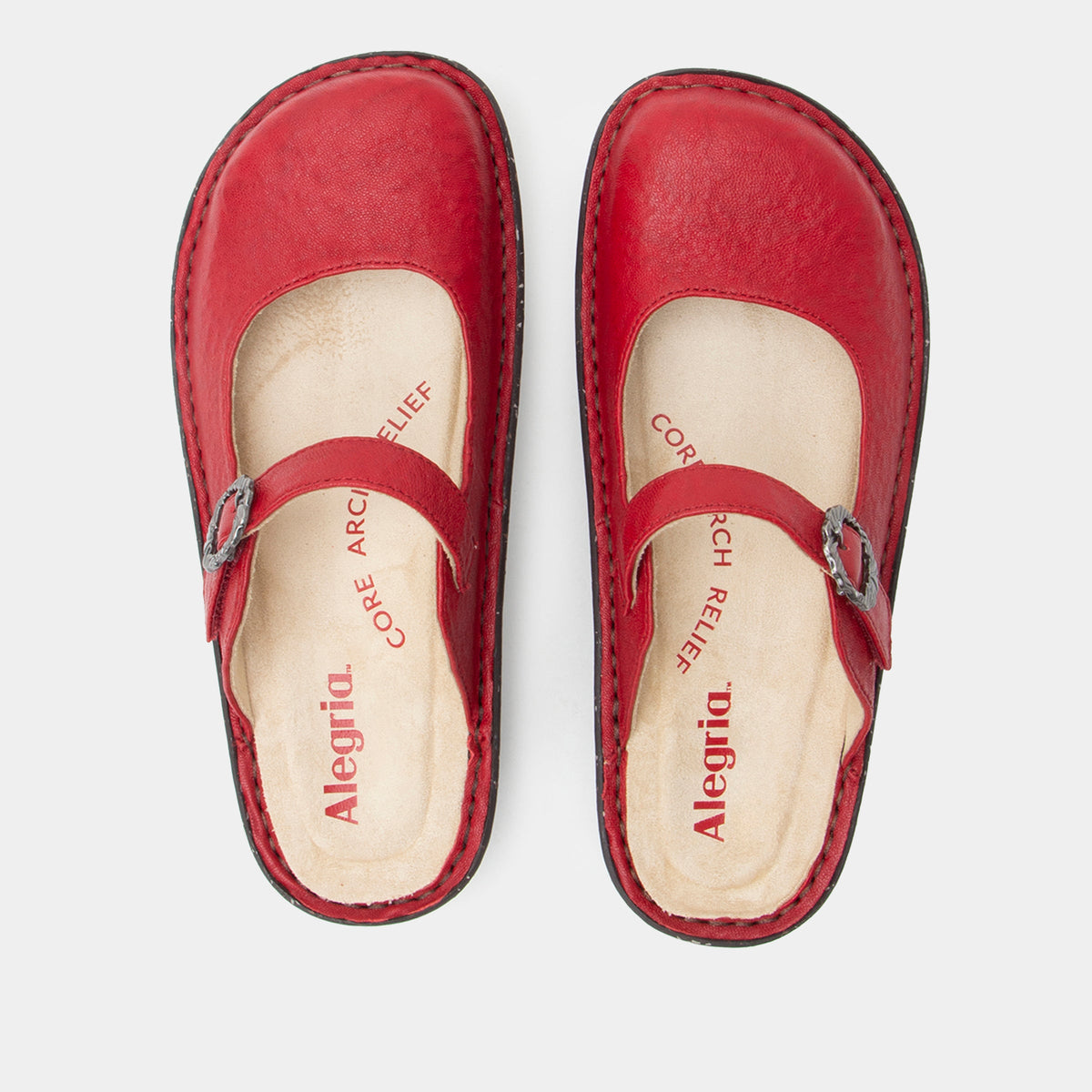 Alegria Fabel Crimson Shoe