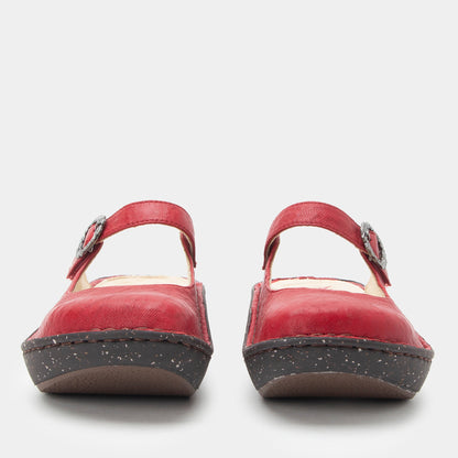Alegria Fabel Crimson Shoe
