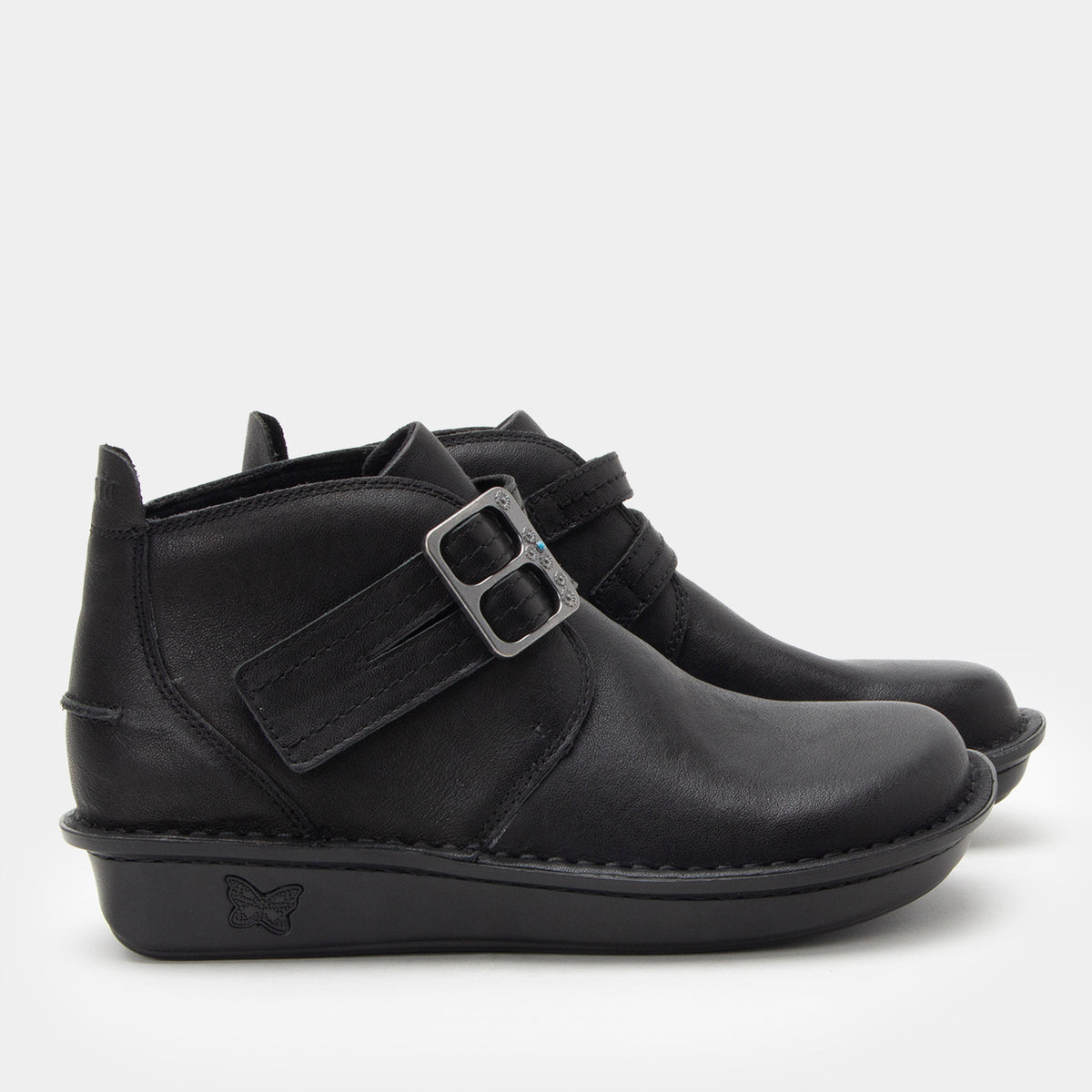 Alegria Caiti Washed Black Boot