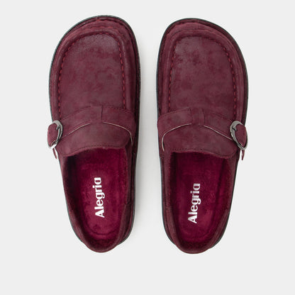 Alegria Brigid Maroon Mist Clog