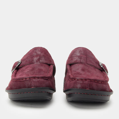 Alegria Brigid Maroon Mist Clog