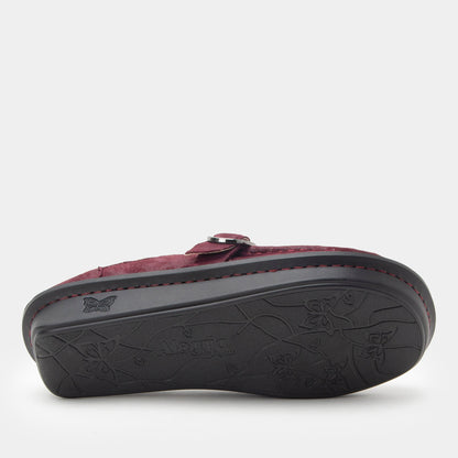 Alegria Brigid Maroon Mist Clog