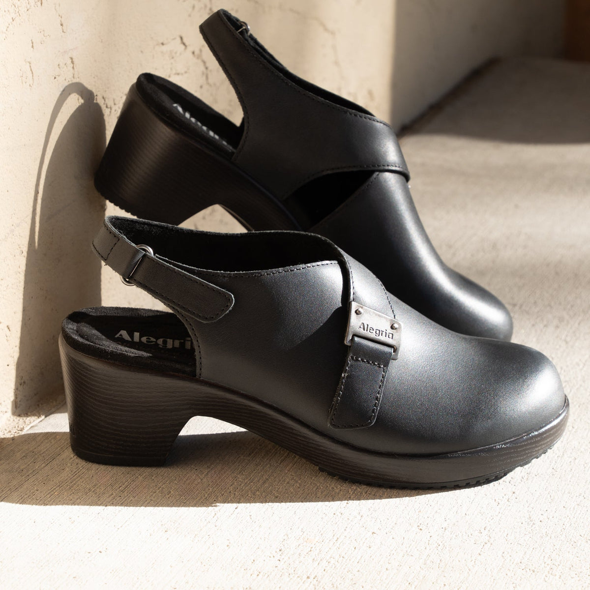 Alegria Maribel Smoked Black Shoe