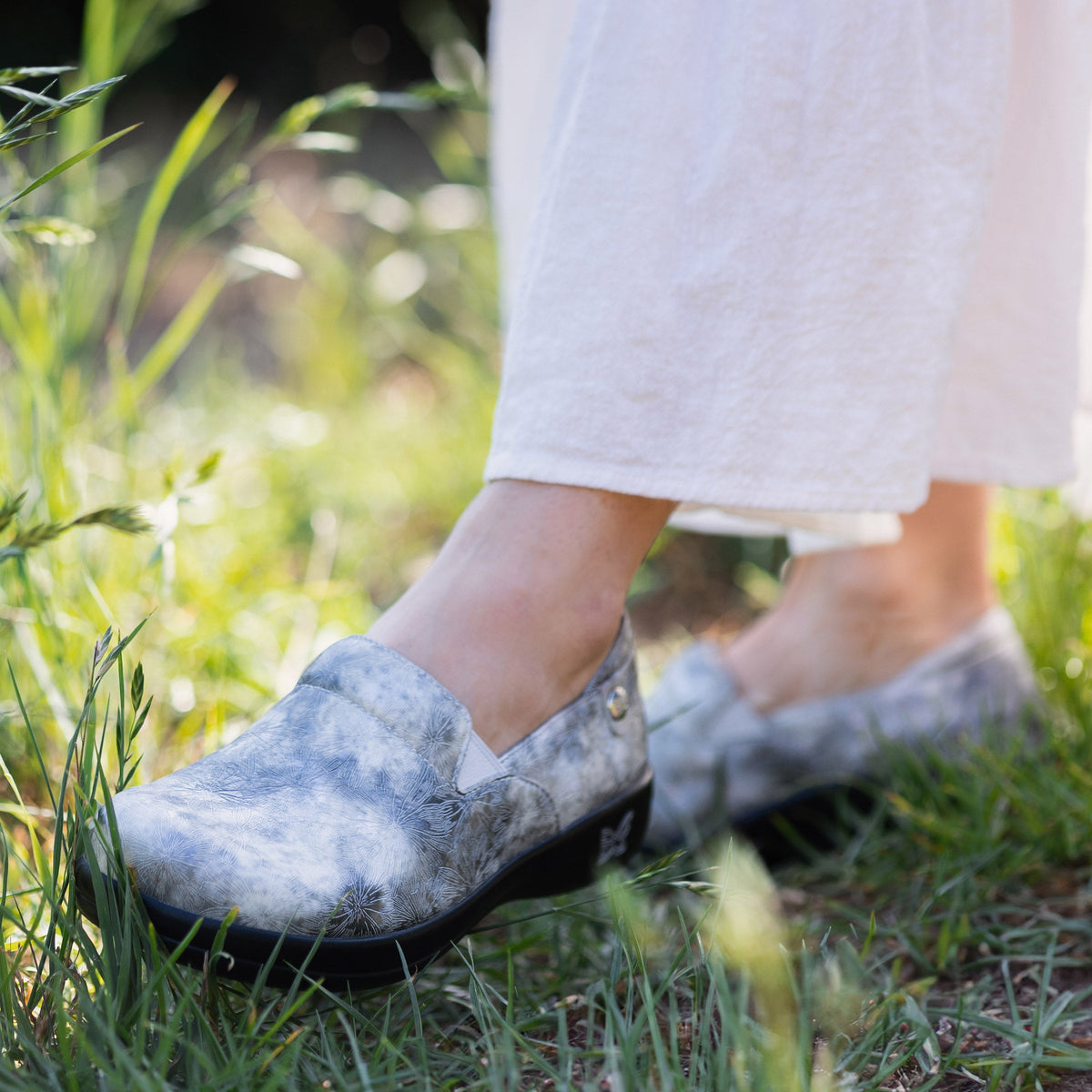 Alegria Keli Stellar Silver Shoe