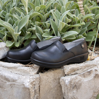 Alegria Keli Oiled Black Shoe