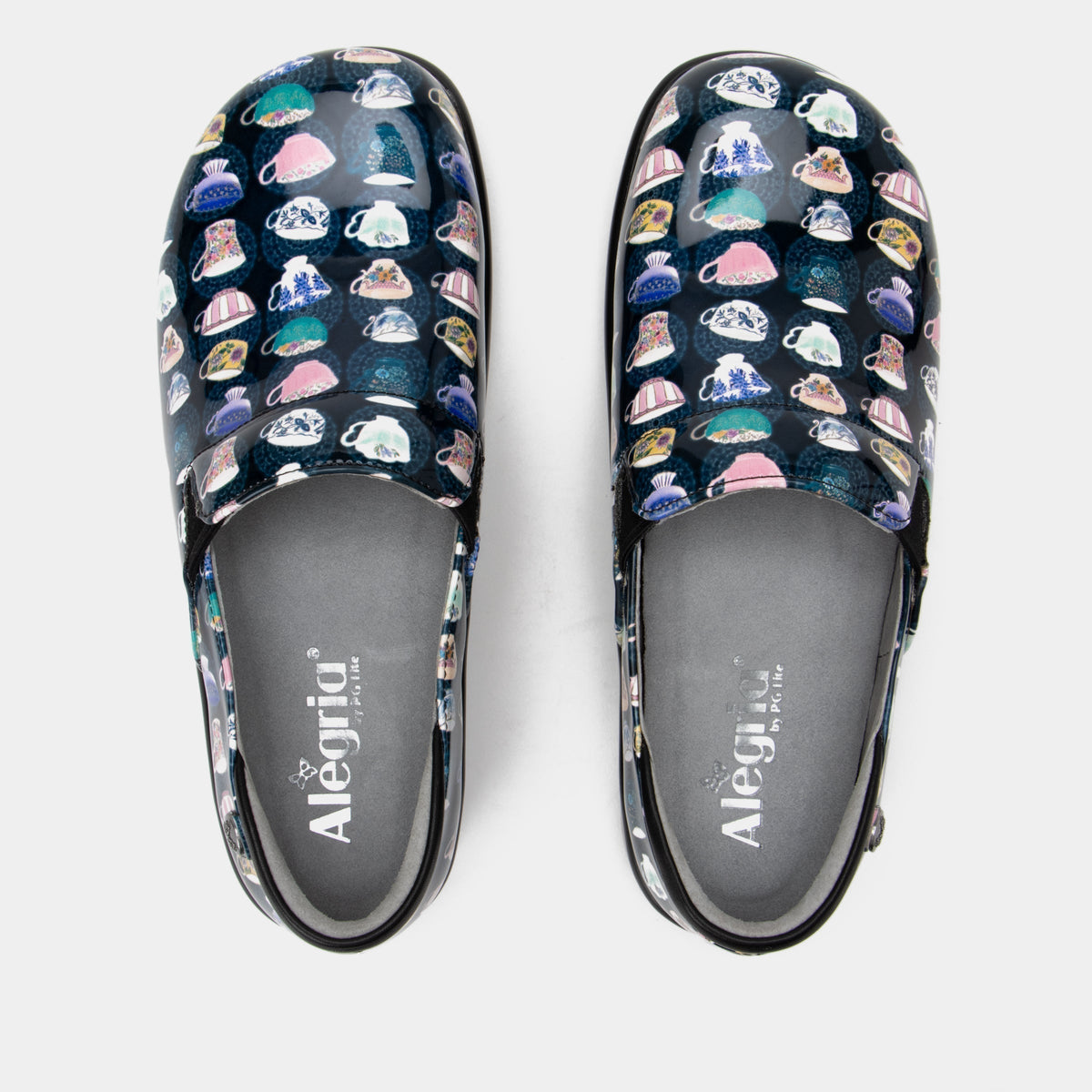 Alegria Keli Teacup Black Patent Professional shoe