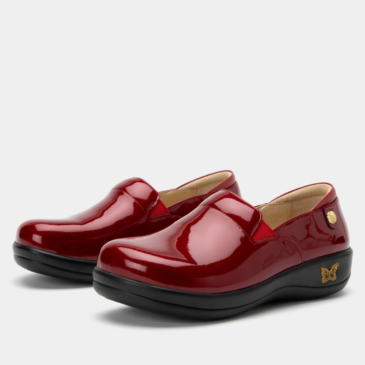 Alegria Keli Cherry Bomb Patent Shoe