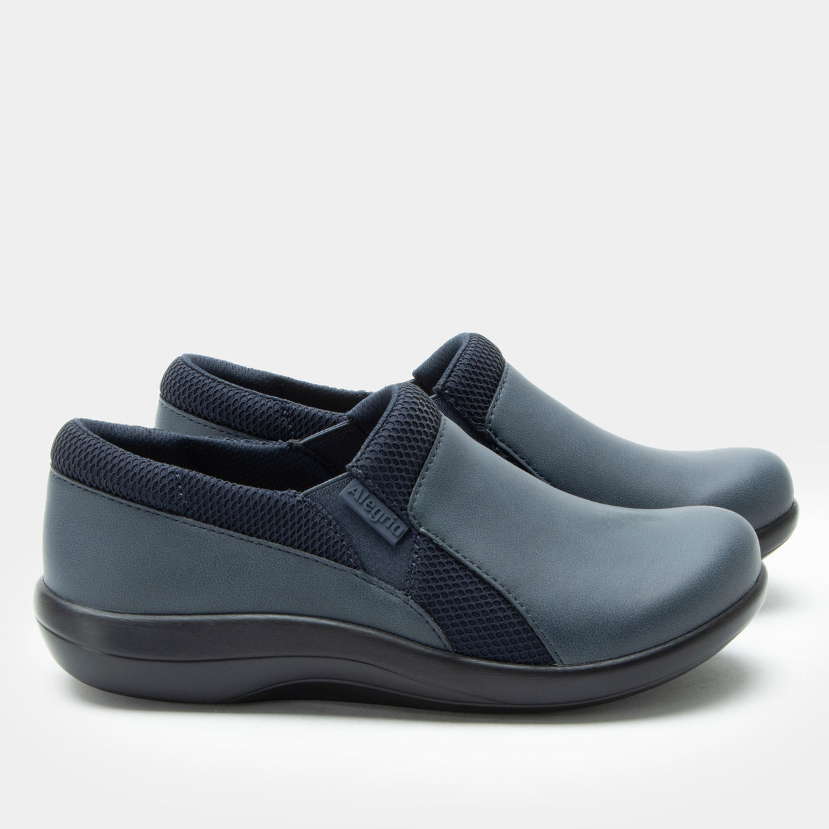 Alegria Duette Washed Navy Shoe