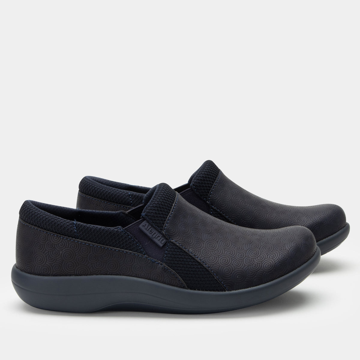Alegria Duette Swirl Wind Navy Shoe