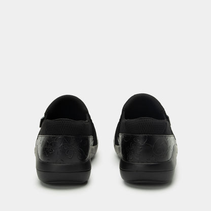 Alegria Duette Embloom Black Shoe