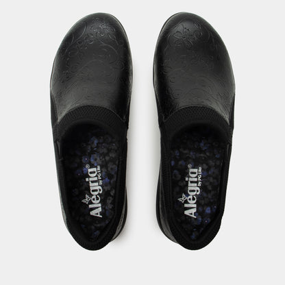 Alegria Duette Embloom Black Shoe