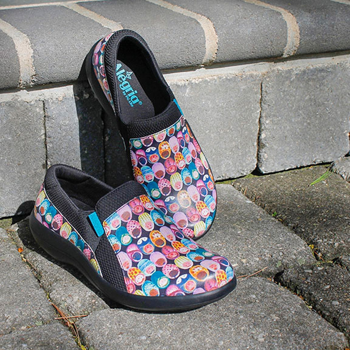 Alegria Duette Fresh Baked Black Professional Shoe
