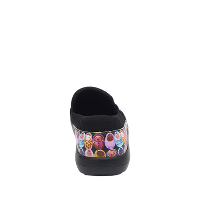 Alegria Duette Fresh Baked Black Professional Shoe