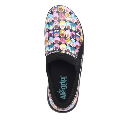 Alegria Duette Fresh Baked Black Professional Shoe