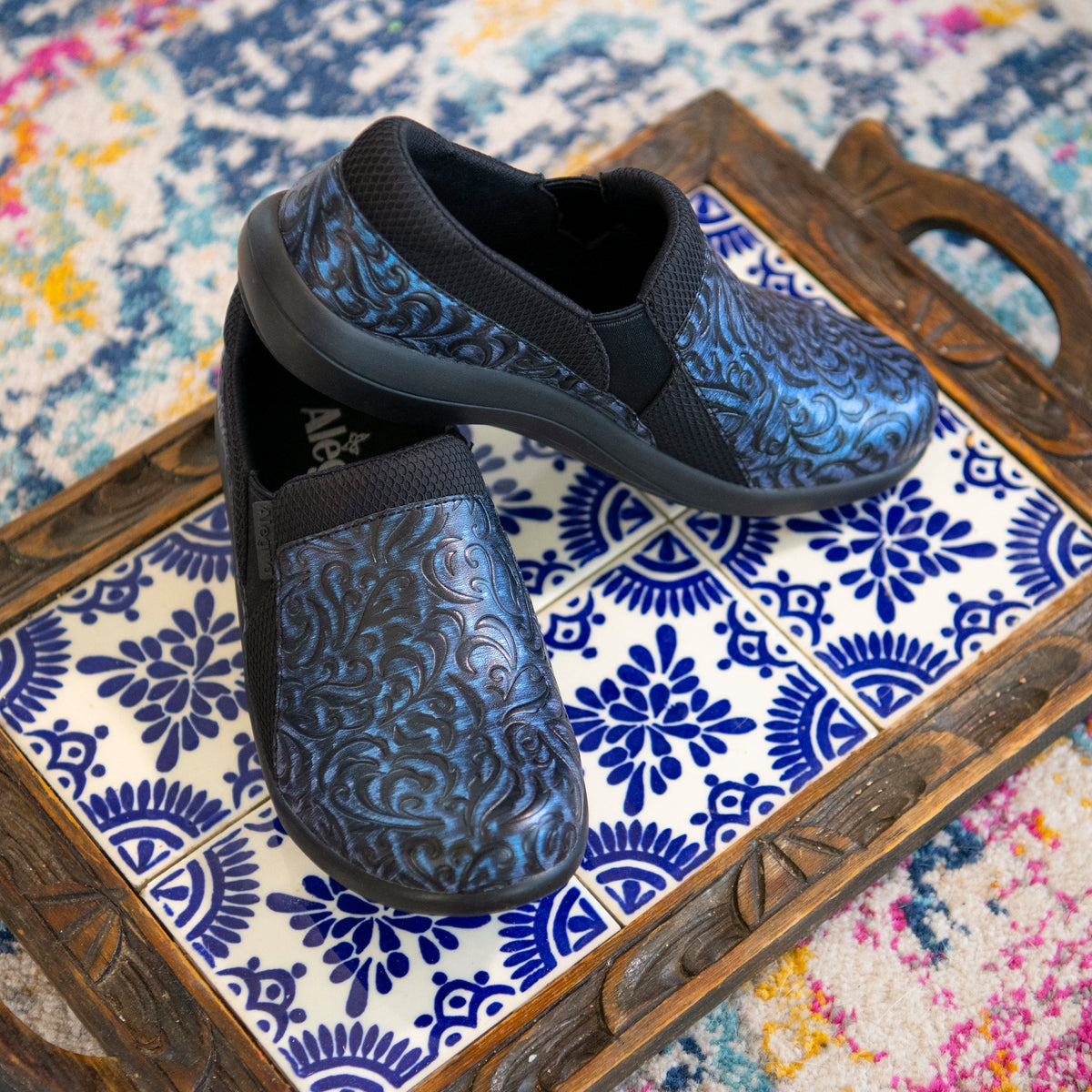 Alegria Duette Blue Steel Professional Shoe