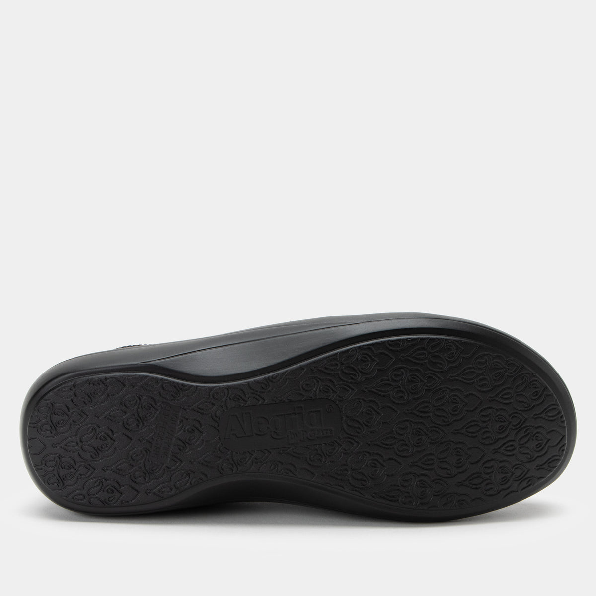 Alegria Duette Black Woven Professional Shoe