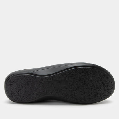 Alegria Duette Black Woven Professional Shoe