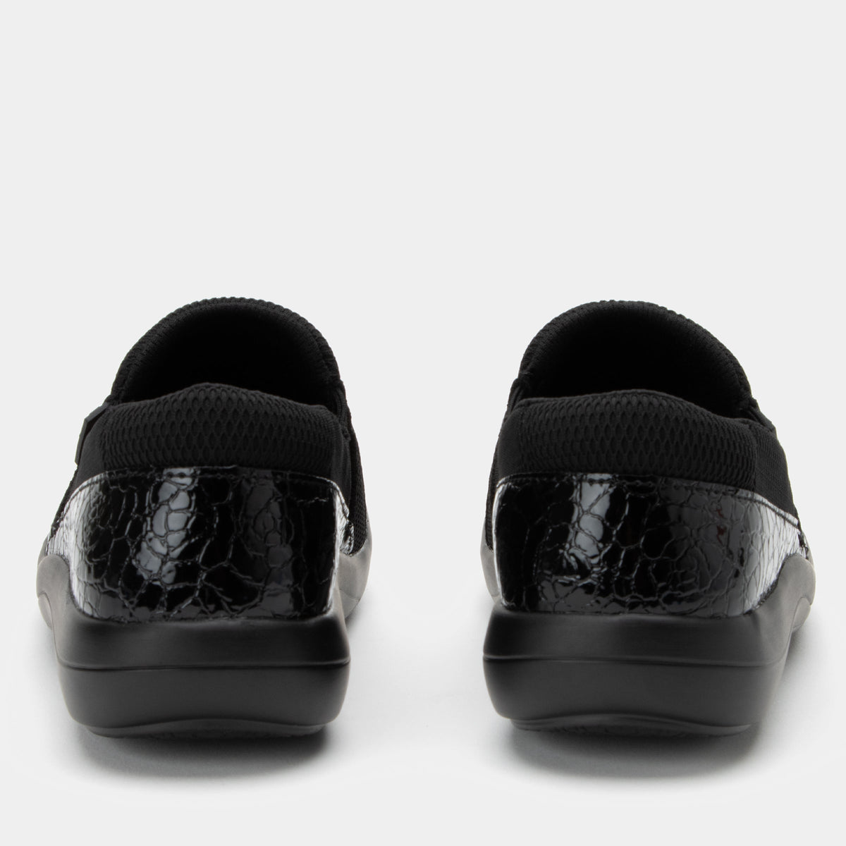 Alegria Duette Flourish Black Shoe