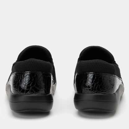 Alegria Duette Flourish Black Shoe