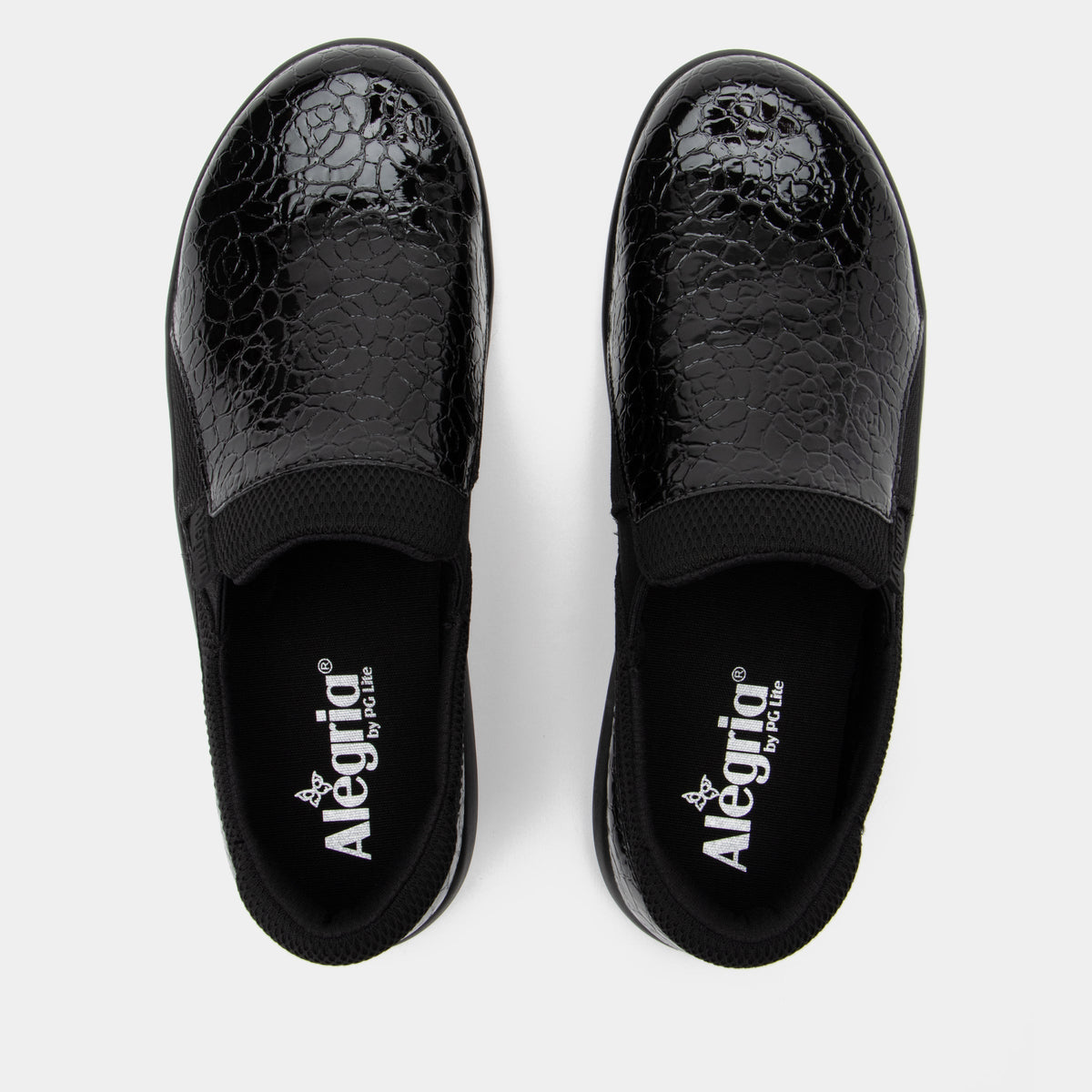 Alegria Duette Flourish Black Shoe