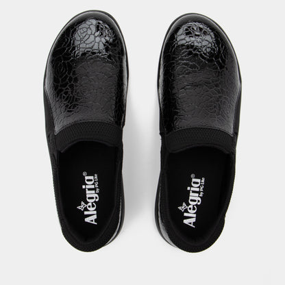 Alegria Duette Flourish Black Shoe