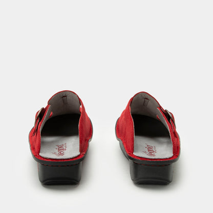 Alegria Classic She's A Firecracker Suede Shoe