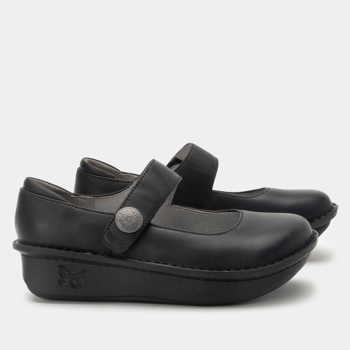 Alegria Paloma Oiled Black Mary Jane