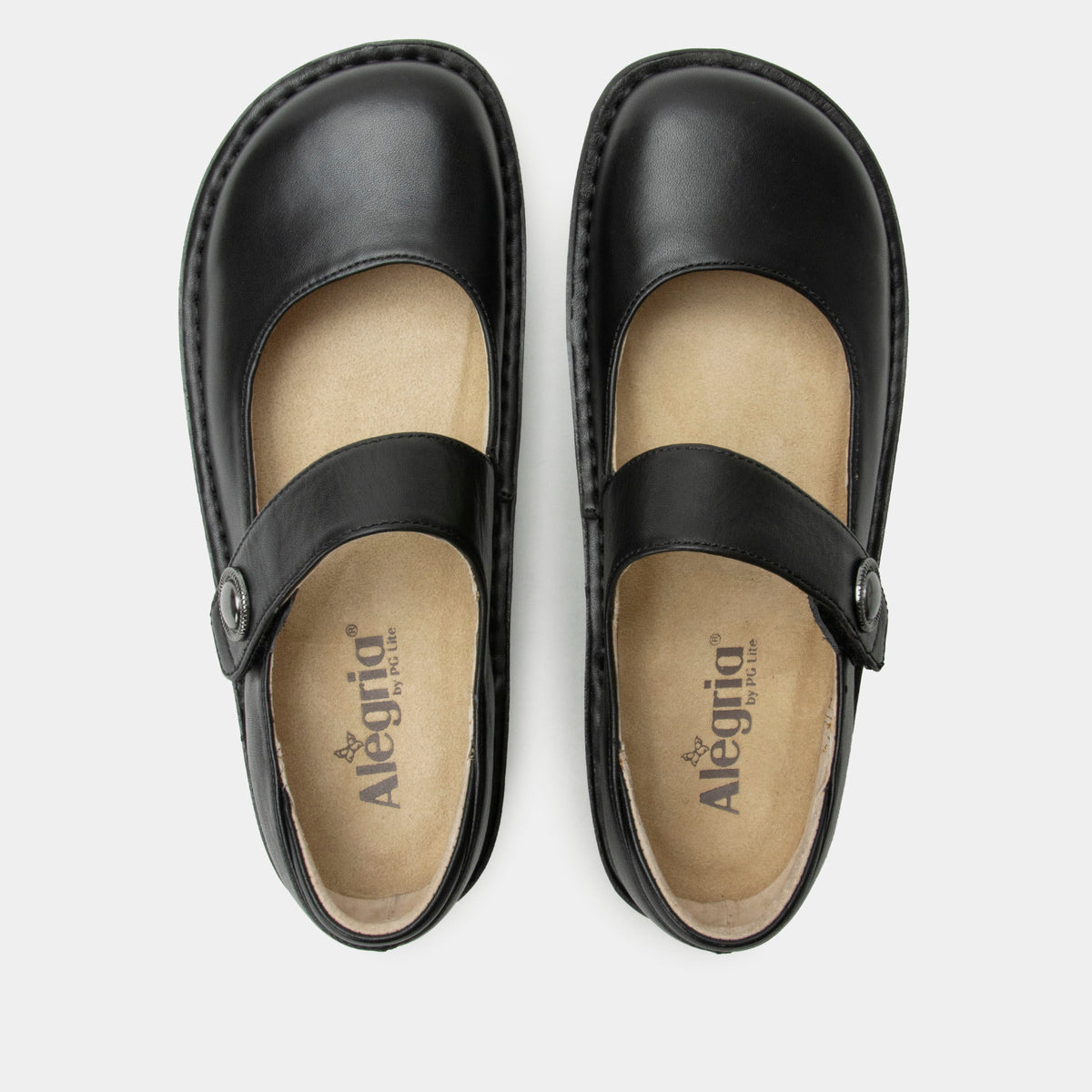 Alegria Paloma Black Nappa Mary Jane