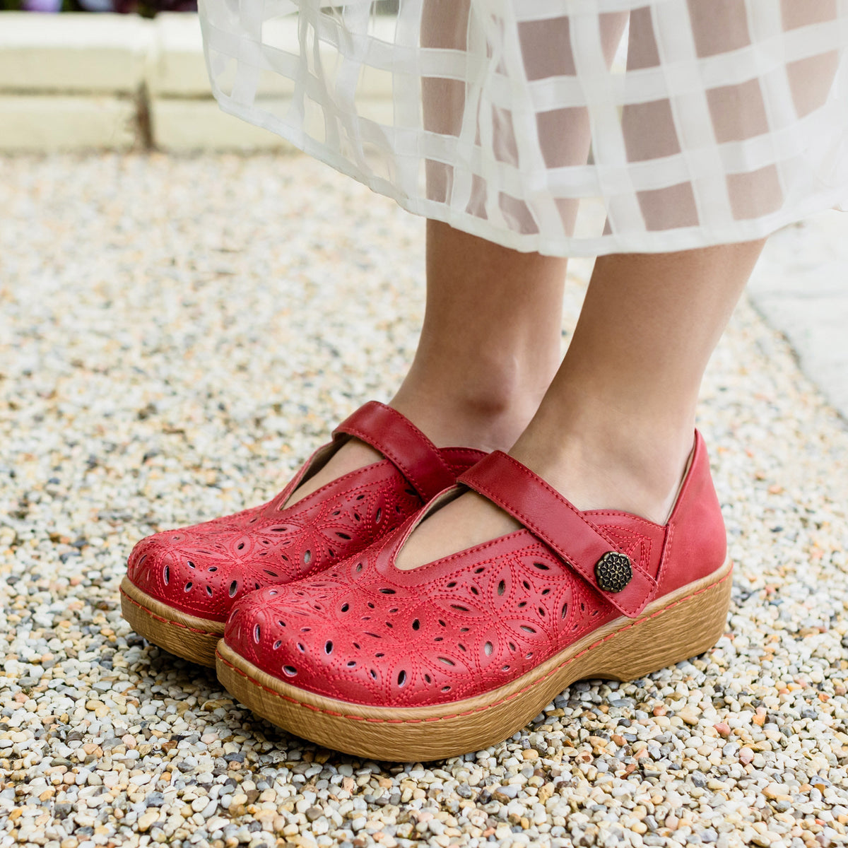 Alegria Opheliah Razberry Breeze Shoe