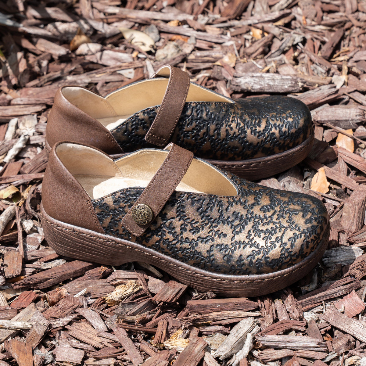 Alegria Opheliah Ivy Brush Bronze Shoe
