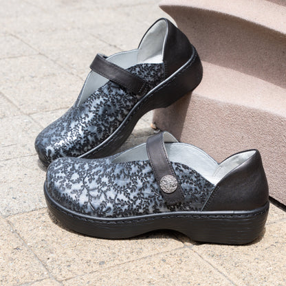 Alegria Opheliah Ivy Brush Silver Shoe