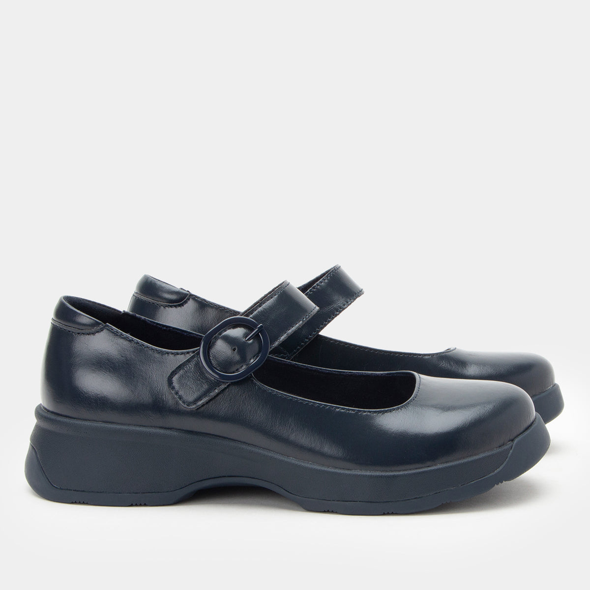 Alegria Jazmine Glazed Navy Shoe