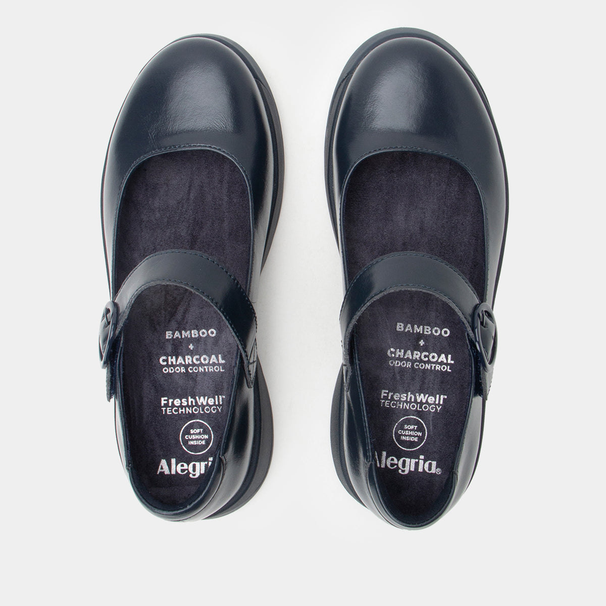 Alegria Jazmine Glazed Navy Shoe