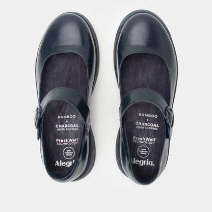 Alegria Jazmine Glazed Navy Shoe