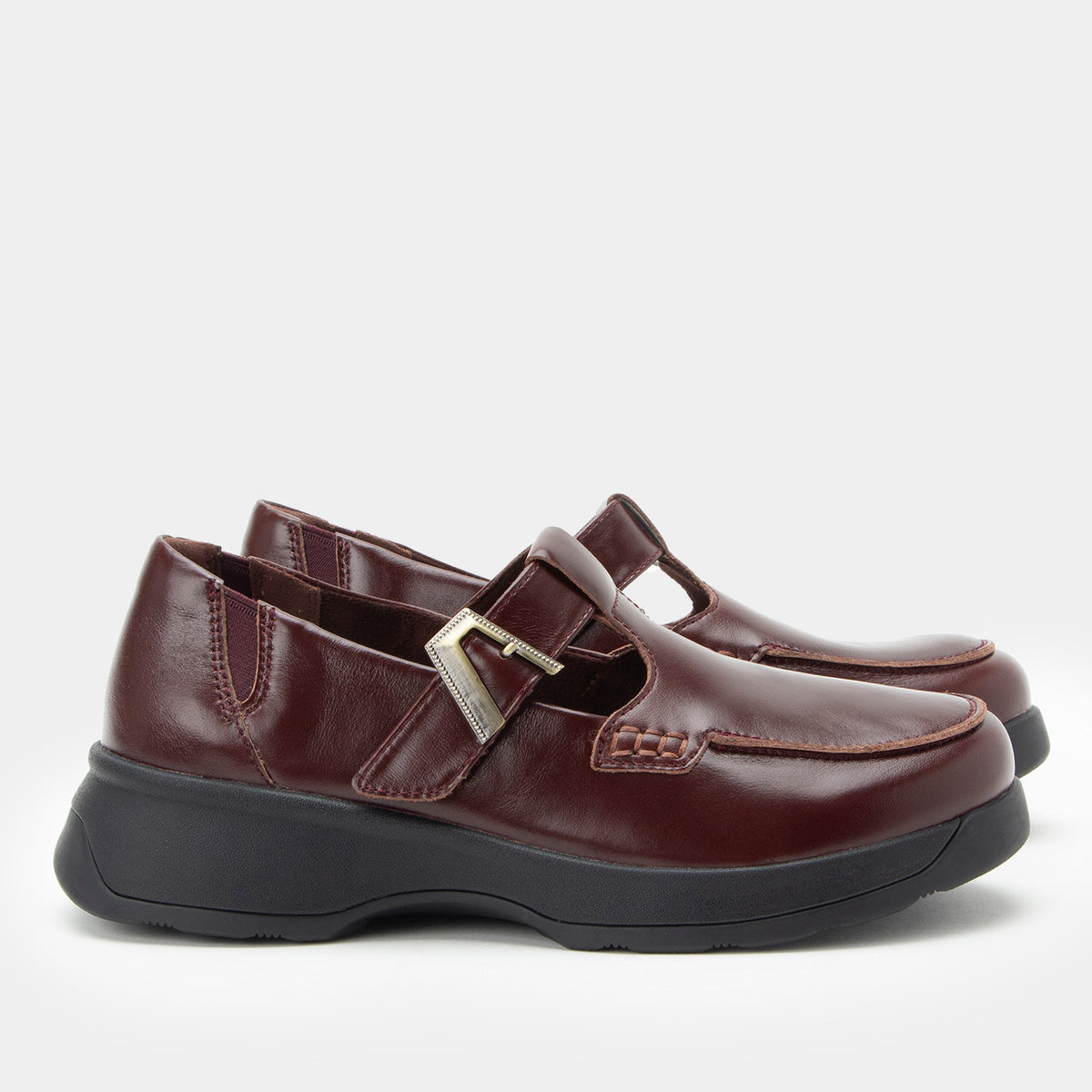 Alegria Jensie Glazed Chocolate Shoe