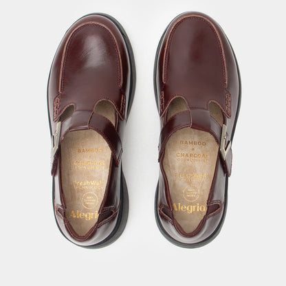 Alegria Jensie Glazed Chocolate Shoe