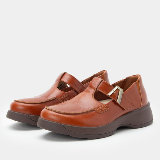 Alegria Jensie Glazed Bourbon Shoe