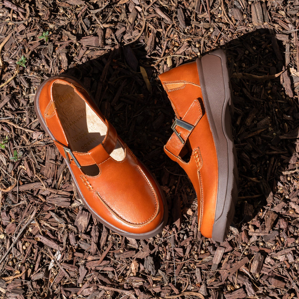 Alegria Jensie Glazed Bourbon Shoe