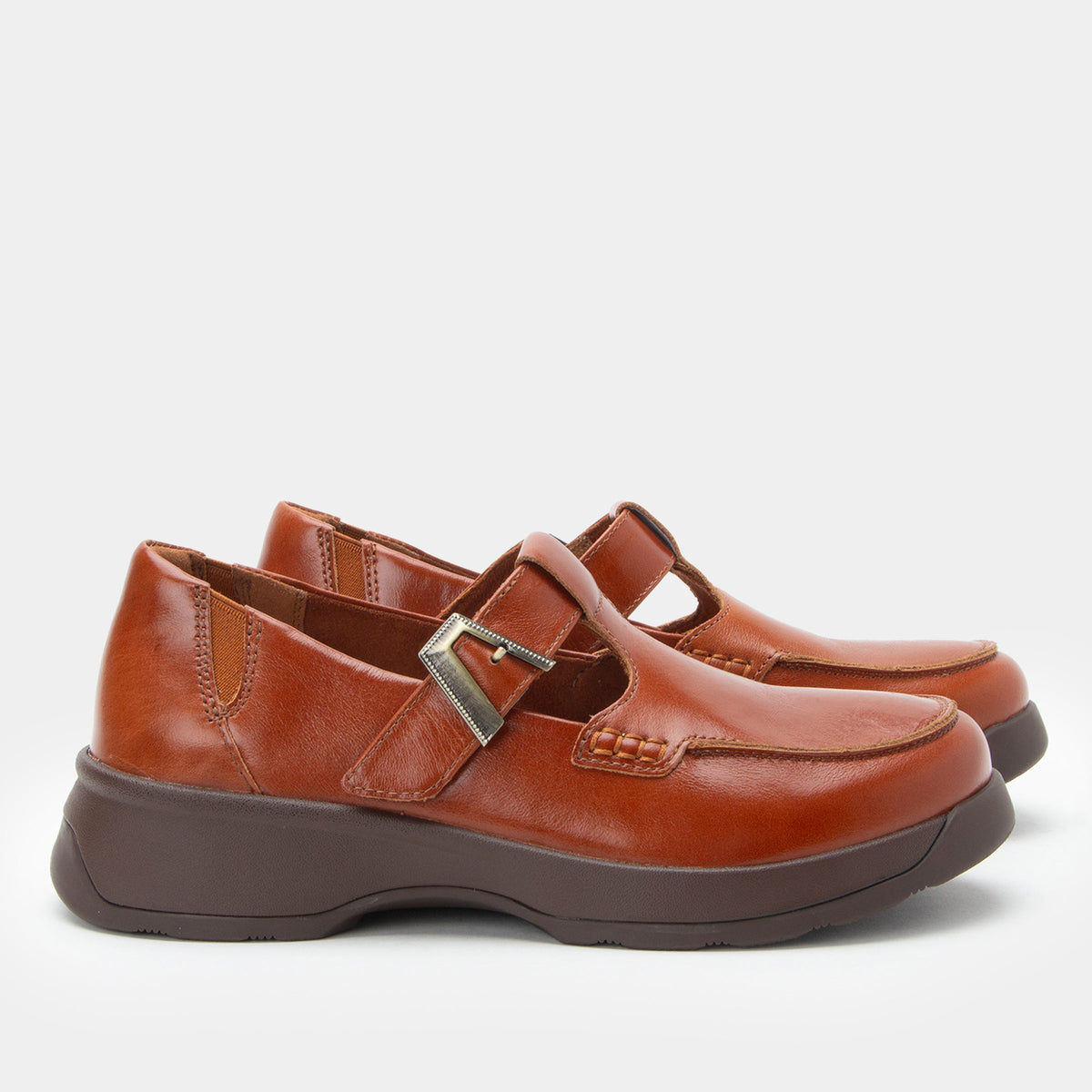 Alegria Jensie Glazed Bourbon Shoe