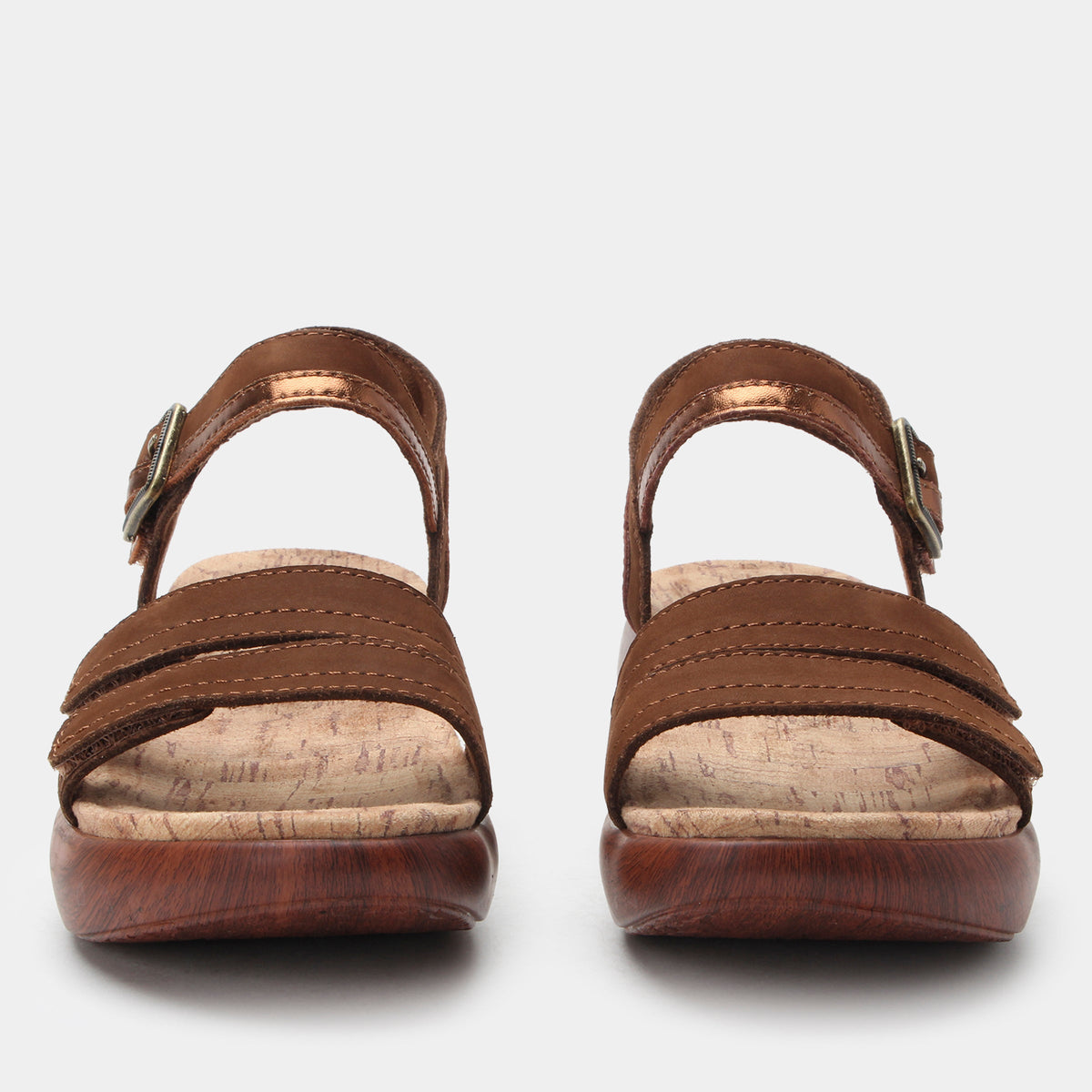 Alegria Blinda Pecan Sandal